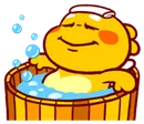 LINE sticker: QooBee rolling his eyes