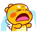 LINE sticker: QooBee thinking