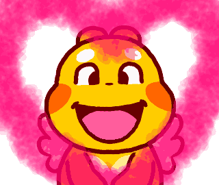 Love Emoji of Qoobee Animated 13