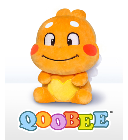 First QooBee Sitting Stuffed Toy
