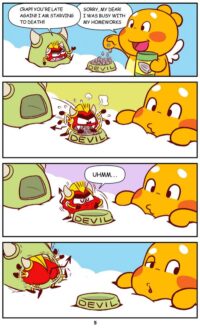 Qoobee Comics 007 – Overeating is not Good