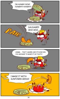 Qoobee Comics 013 – Home Made Sausage