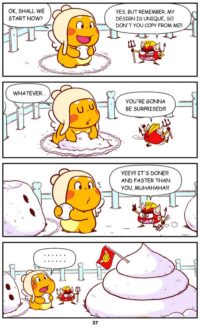 Qoobee Comics 039 – Snow Man 02