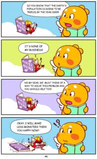 Qoobee Comics 043 – Earth Population