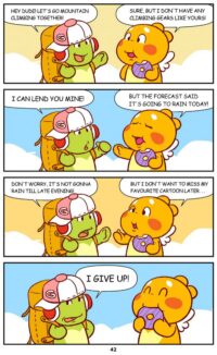 Qoobee Comics 044 – Excuses