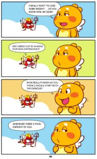 Qoobee Comics 082 – Best Way to Lose Weight