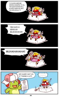 Qoobee Comics 096 – Greenie’s Math Exam 02