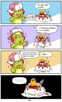 Qoobee Comics 097 – Greenie’s Math Exam 03