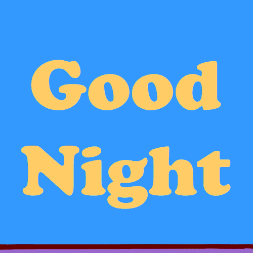 Good Night Emoji - QooBee Agapi