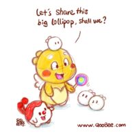 Qoobee Shares Lollipop