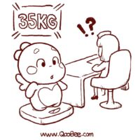 Qoobee is going for a Body Checkup